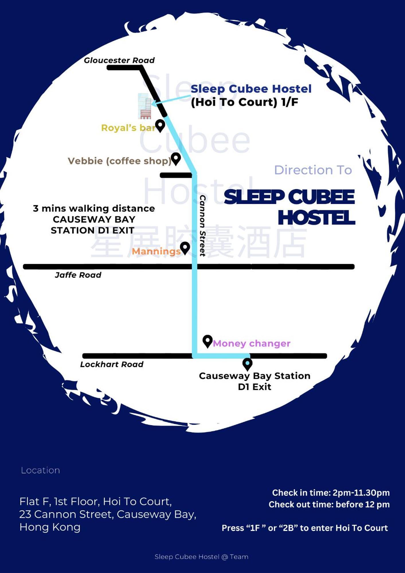 Sleep Cubee Hostel Hong Kong Esterno foto